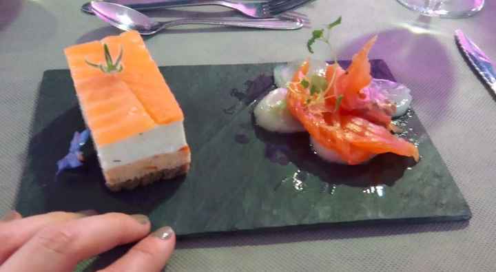 Entrée de Mademoiselle : Ardoise de la Mer