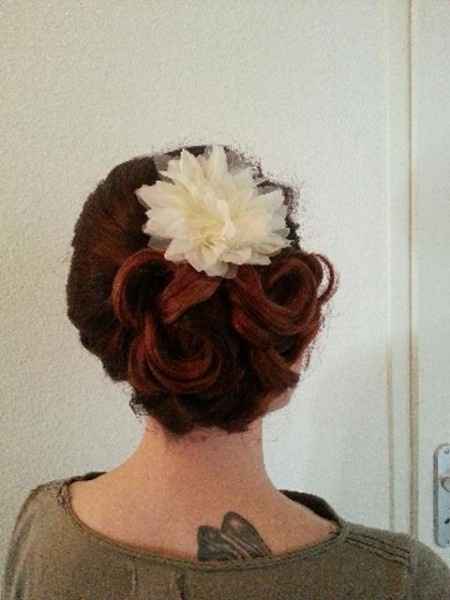 Ma coiffure pour le jour 