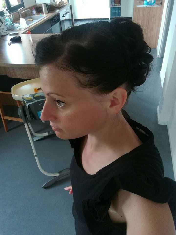 Second essai chignon validé - 2