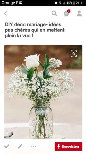 Budget Fleurs 90 invites 5