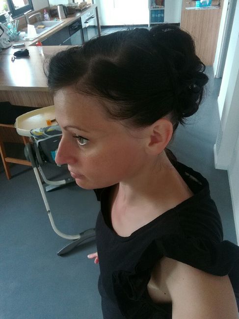 Second essai chignon validé - 2