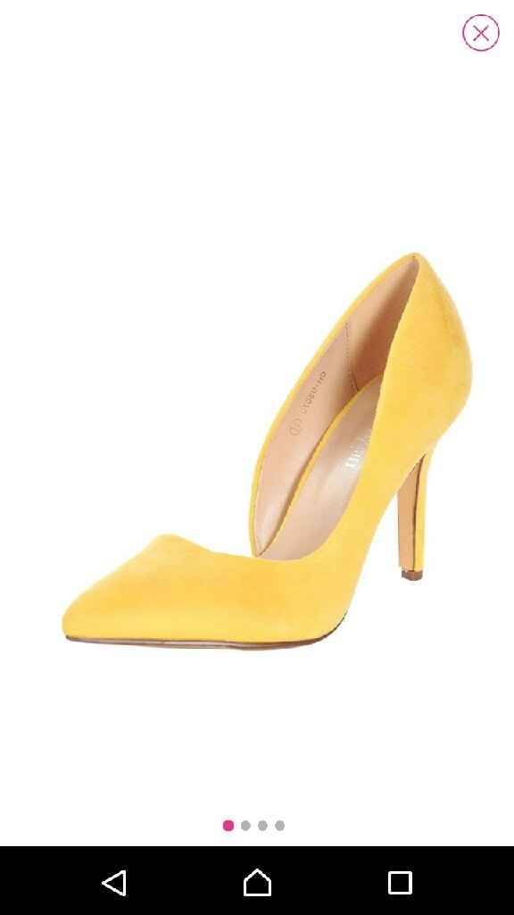 Chaussures jaunes ! help ! - 1