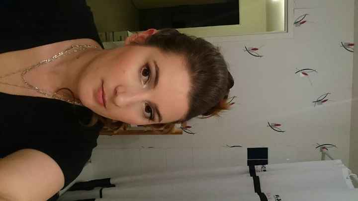 Enfin essai maquillage et coiffure à 5 jours du mariage - 1