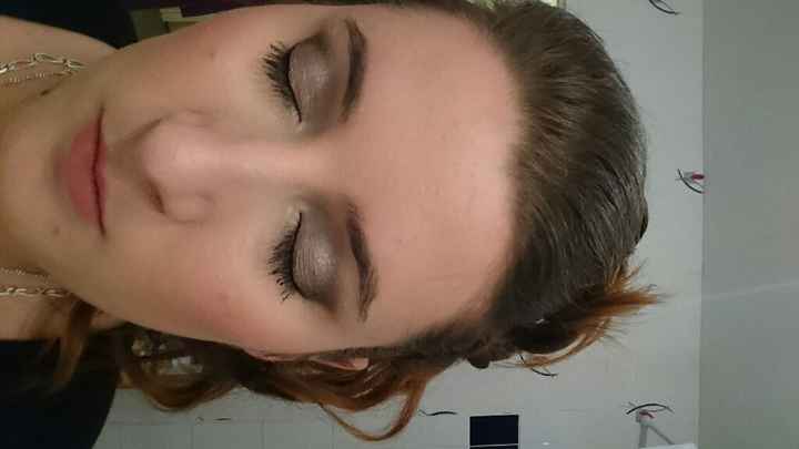 Enfin essai maquillage et coiffure à 5 jours du mariage - 2