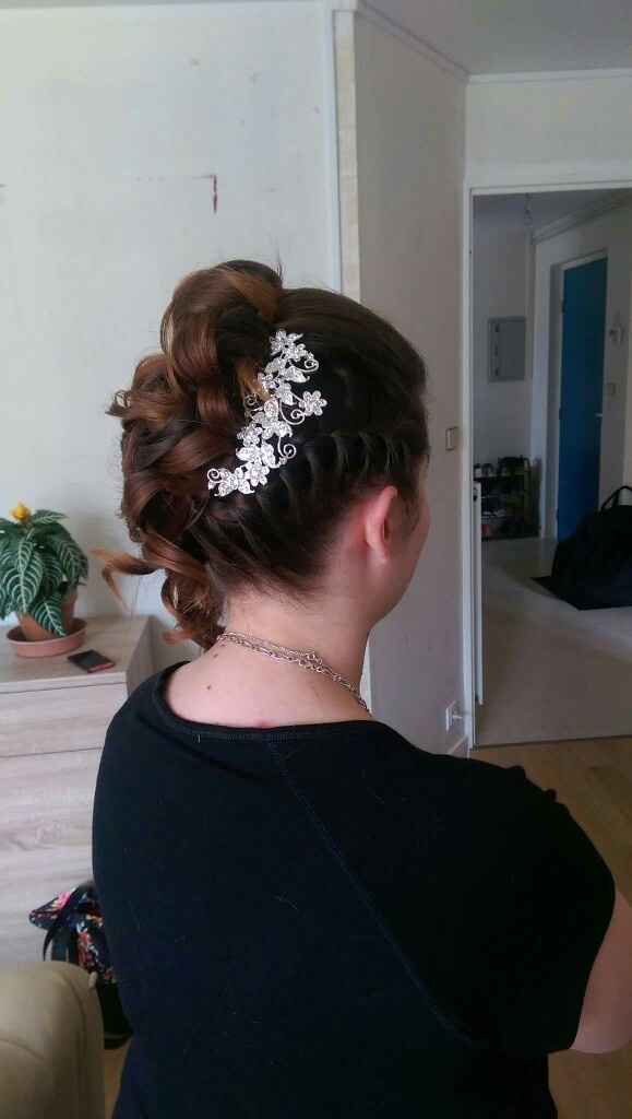 Enfin essai maquillage et coiffure à 5 jours du mariage - 4