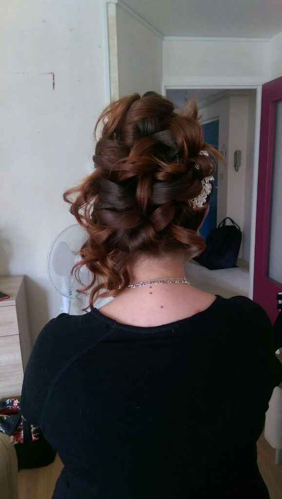 Enfin essai maquillage et coiffure à 5 jours du mariage - 5