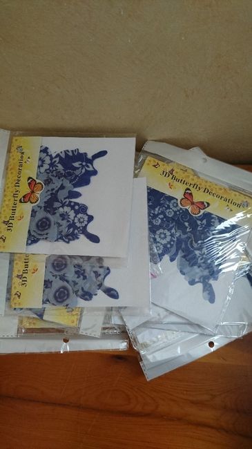 papillons pour les lampions