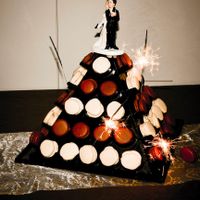 pièce montée macarons