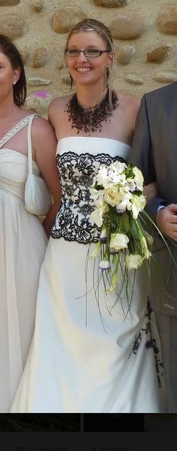 Robe mariée bustier
