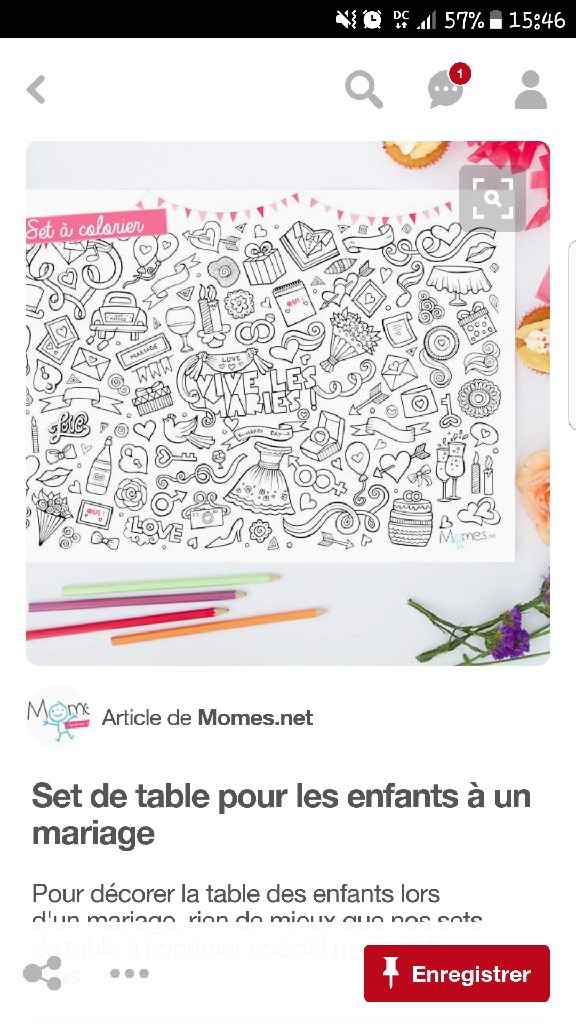  Table des enfants - 1