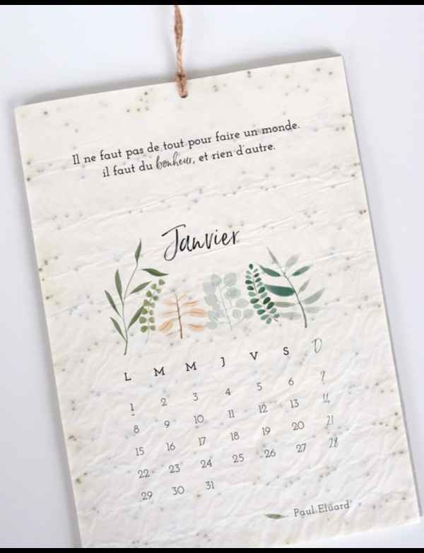  Du papier ensemencé (faire part, carte de remerciement ...) - 4