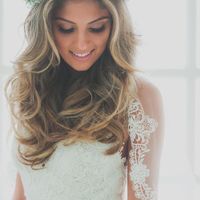 Coiffure mariage champêtre romantique - 1