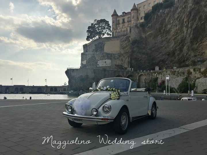 la coccinelle de mariage....