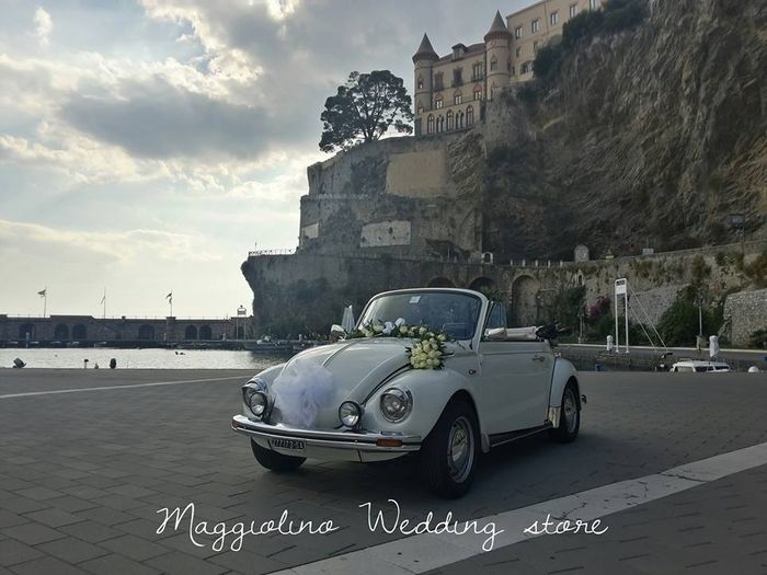 la coccinelle de mariage....