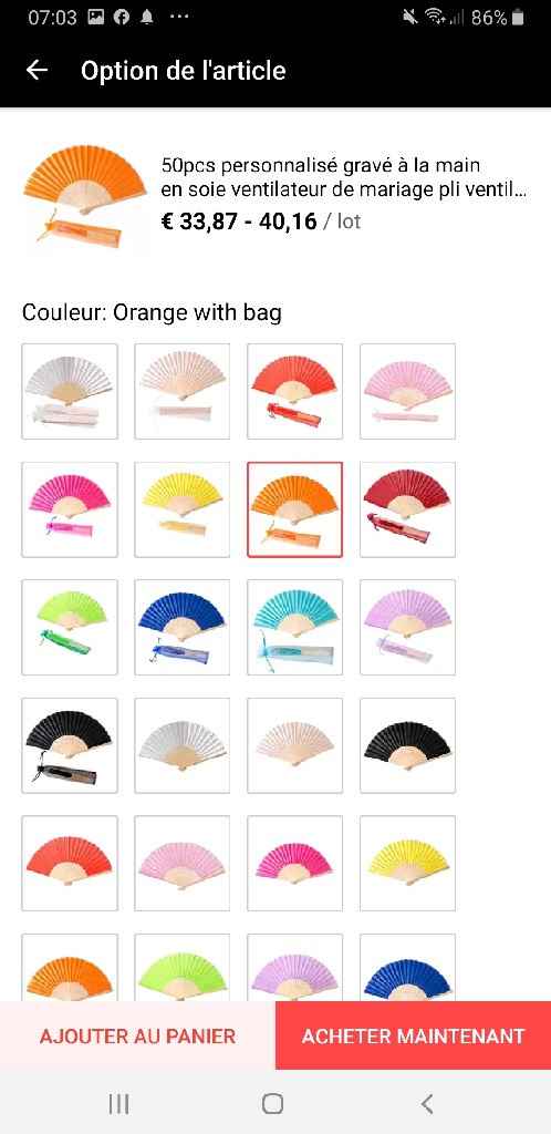 Cadeaux invités - 1