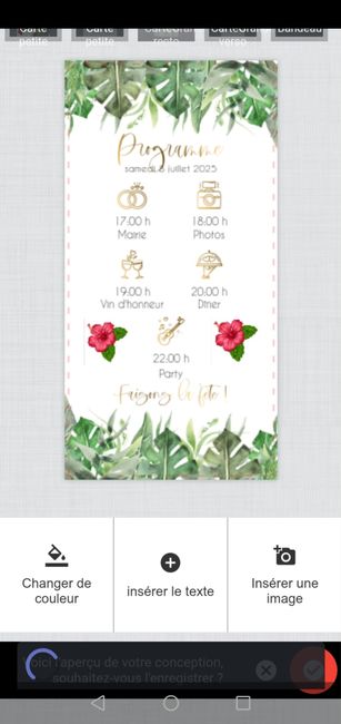 Concours voici mon Faire-part + elodie - 3
