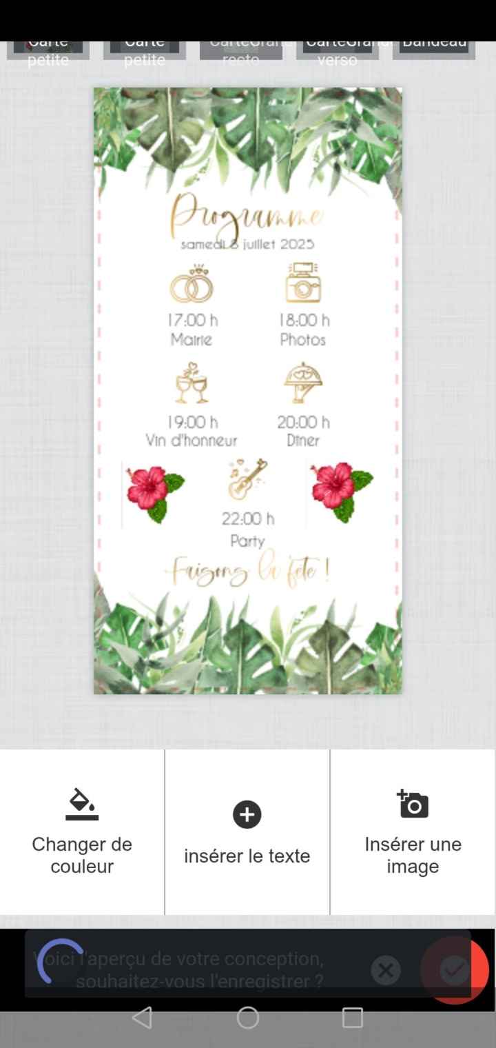 Concours voici mon Faire-part + elodie - 3