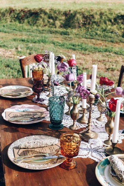 Idée en photo, mariage ambiance hobbit / campagne 2