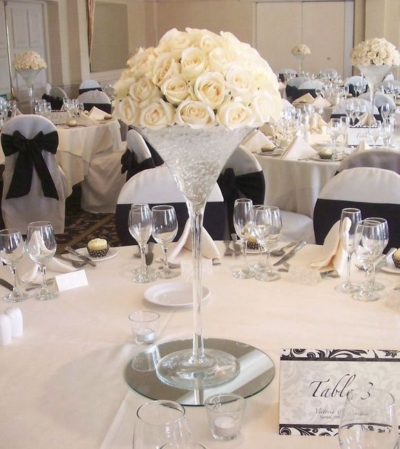 centre de table vas martini