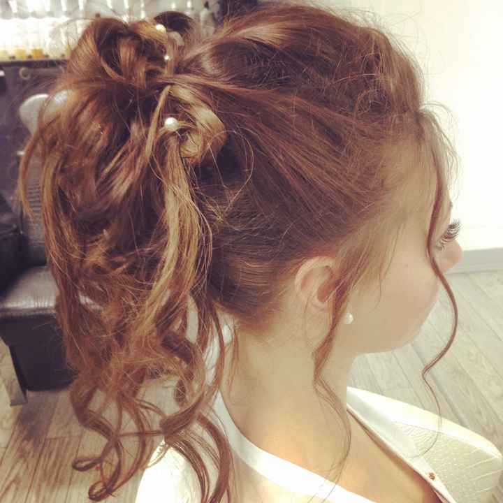 Essai coiffure 👰