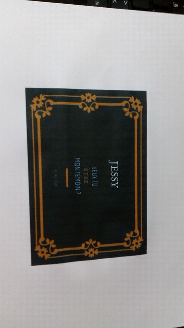 Témoin demande . - 2