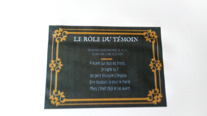 Témoin demande . - 3