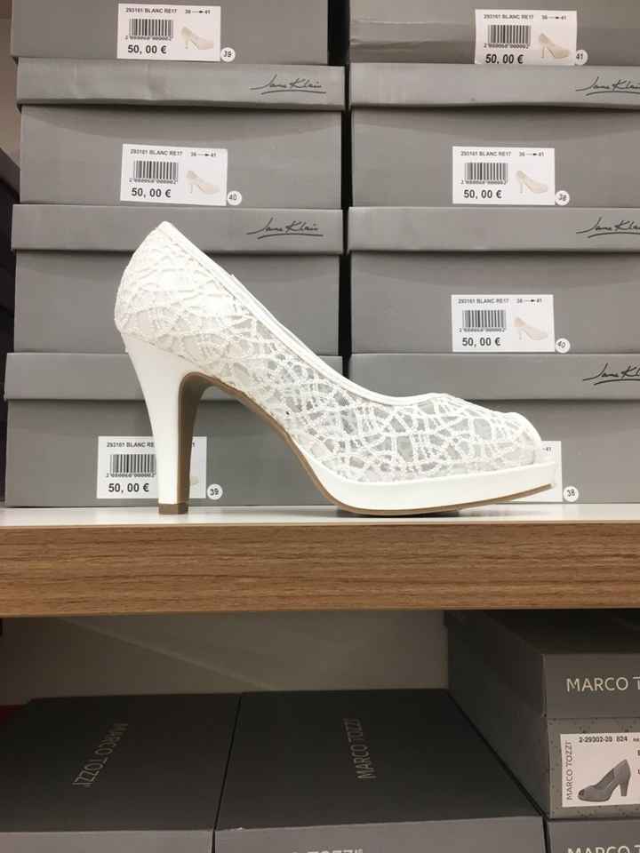 Chaussures pour le jour j - 1