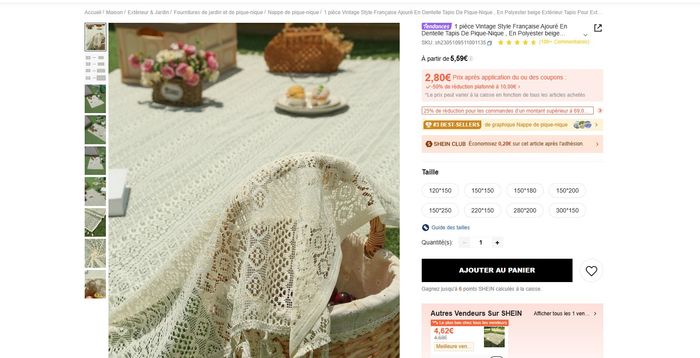 Tapis table d'enfants 7