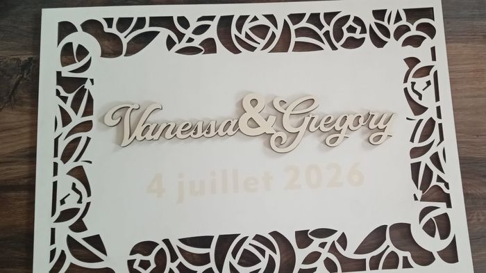 Panneau de bienvenue assorti à mon faire-part 3