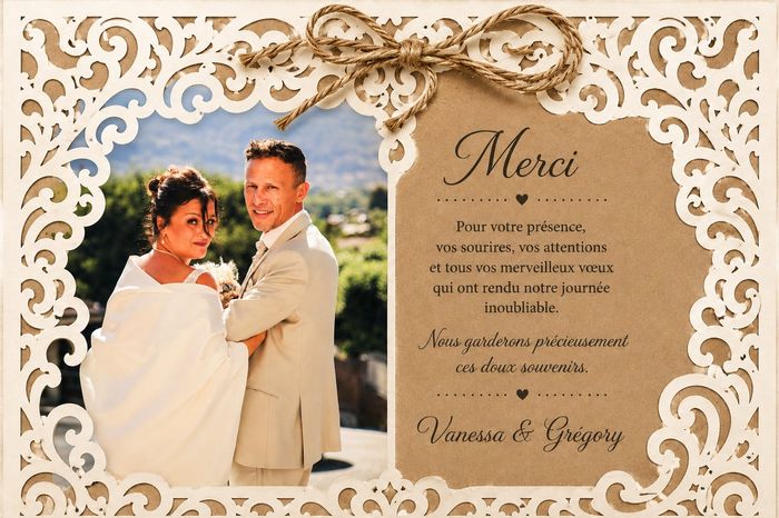 30 jours - carte de remerciement 1