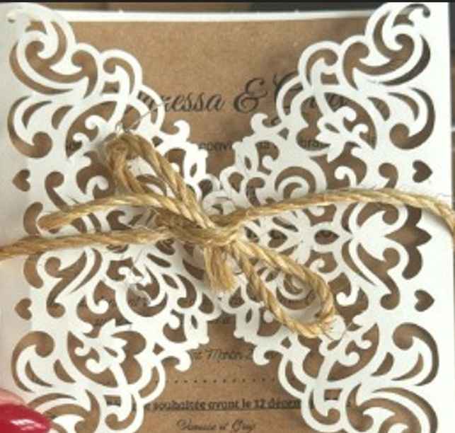 Ebauche Faire-parts diy - 1