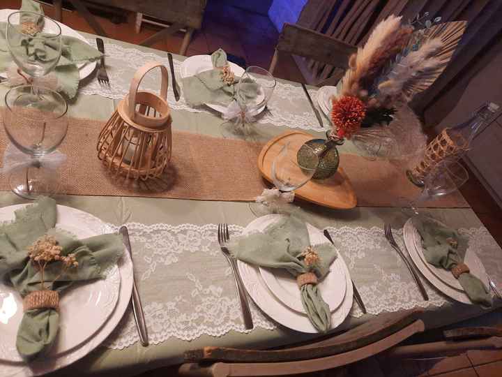 Essai déco table adultes - 1