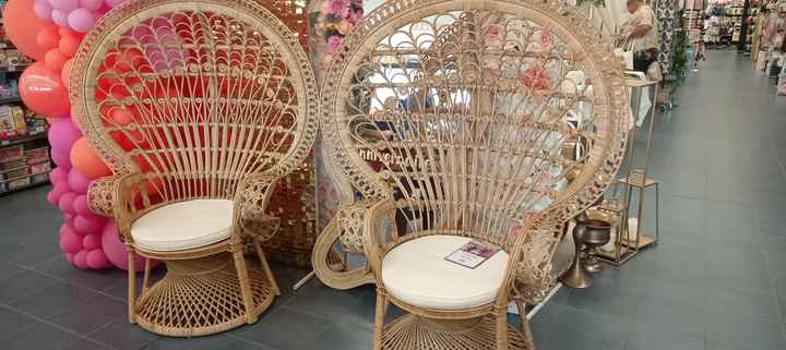 Fauteuil rotin - 1
