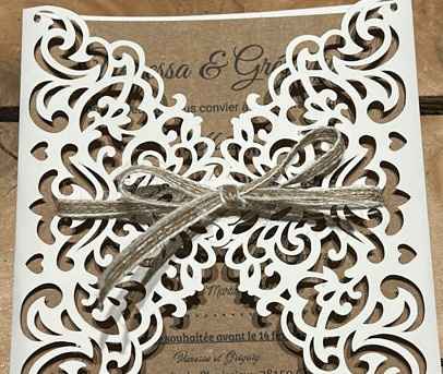 Panneau de bienvenue assorti à mon faire-part - 2