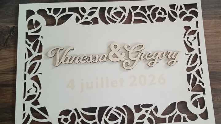 Panneau de bienvenue assorti à mon faire-part - 1