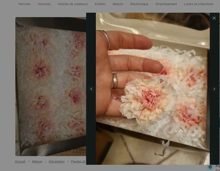 Guirlande florale table des mariés diy - 2