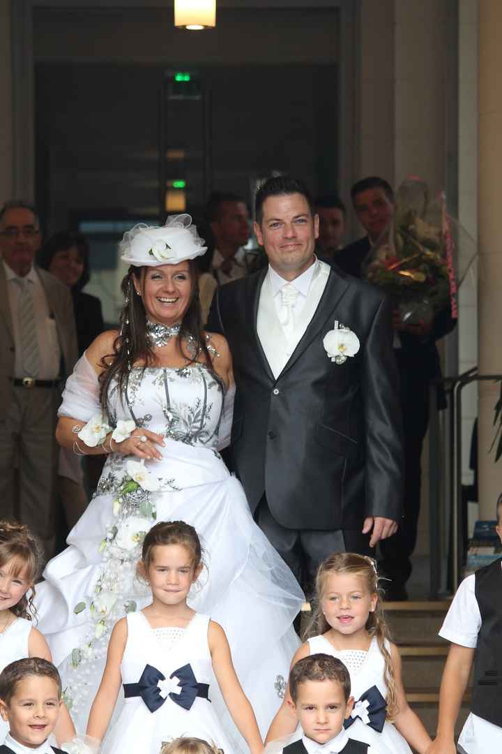 notre sortie de la mairie 