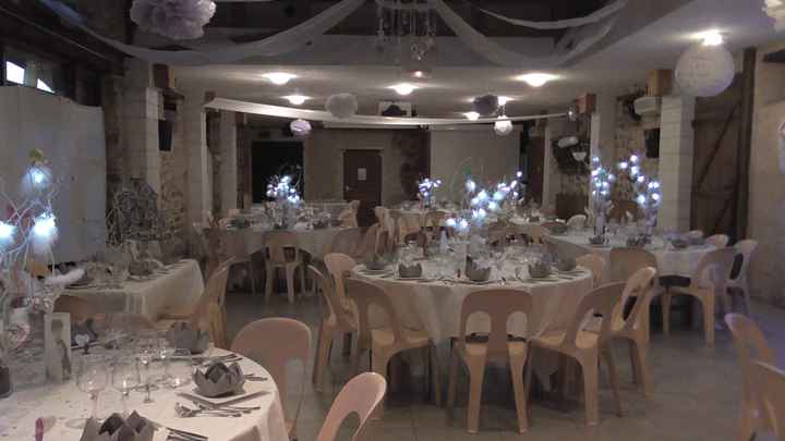 la salle de réception 