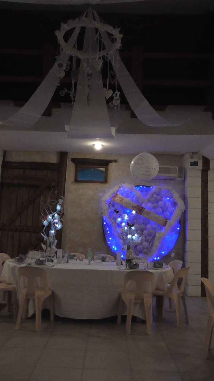 la salle de réception 