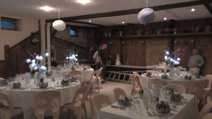 la salle de réception 