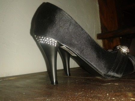 Chaussures vue du talon