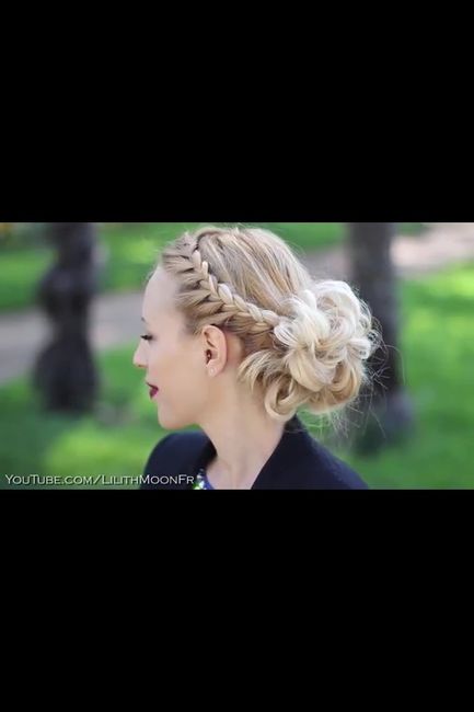 Coiffure mariee 