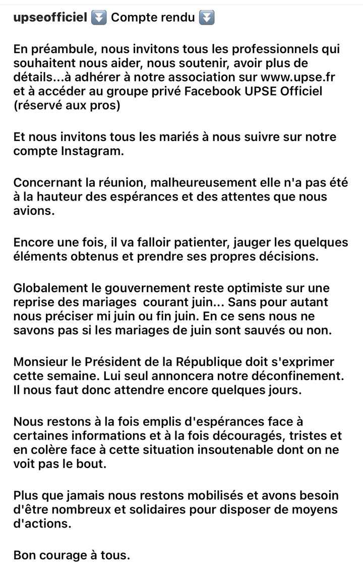 Parole de upse qui représente les autoentrepeuneurs du secteur de l’événementiel. - 1