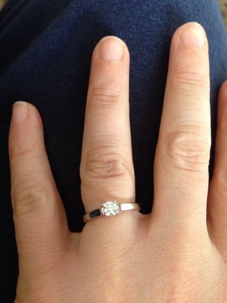 Qui porte une bague de fiançailles ? - 1