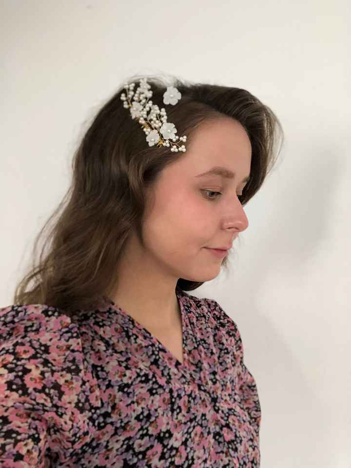 Essaie coiffure de mariée - 1