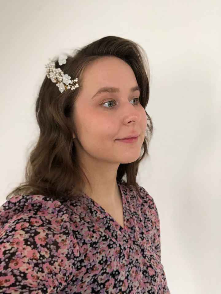 Essaie coiffure de mariée - 2