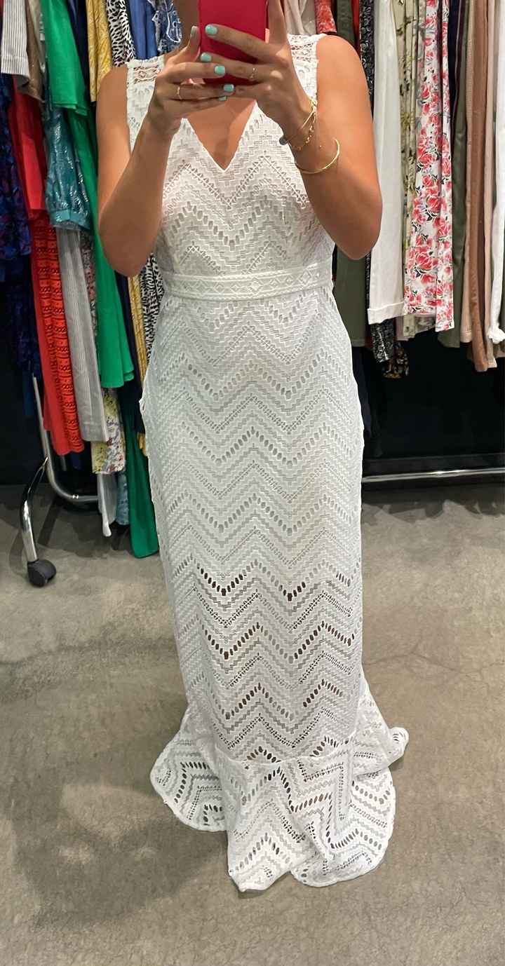 Robe marque suncoo - mariage les pieds dans le sable - 1