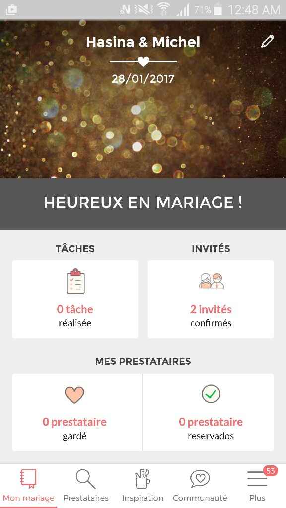 Jour j;  youpiiiii - 1