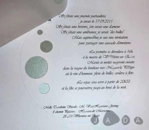 Faire part - 1