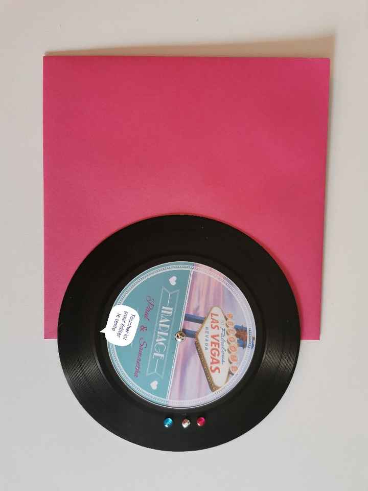 Mes faire-parts post wedding 💒 - 1